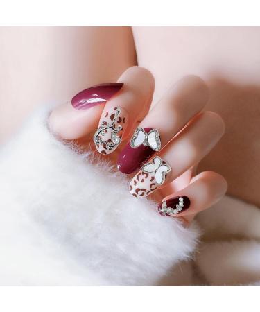 Nail Art Decor - Cute Nail Charm | Rhinestones Butterflies Metal Nail Art Crystal Nail Studs Jewelry 3D Butterflies Charm Design for Salon & Home Acrylic Nail DIY Dalian - Buy Online on GoSupps.com