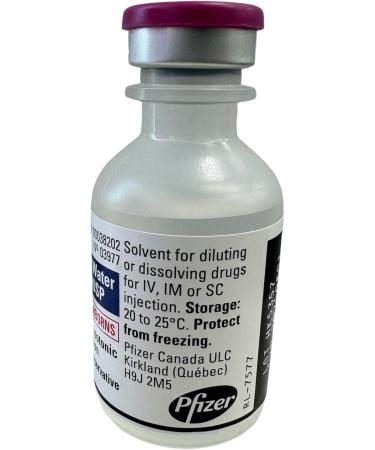 Bacteriostatic Water (Pfizer) 30ml Multidose Vial - Buy Online on GoSupps.com
