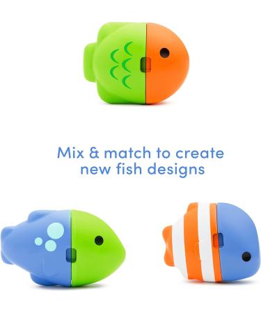Munchkin Colour Mix Fish: Fun Colour Changing Bath Toy - Buy Online on GoSupps.com