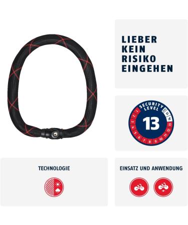 Buy ABUS Ivy Chain 9210 10mm Bicycle Lock - Hardened Steel Level 13 Security 110 cm - International Shipping Available - Buy Online on GoSupps.com
