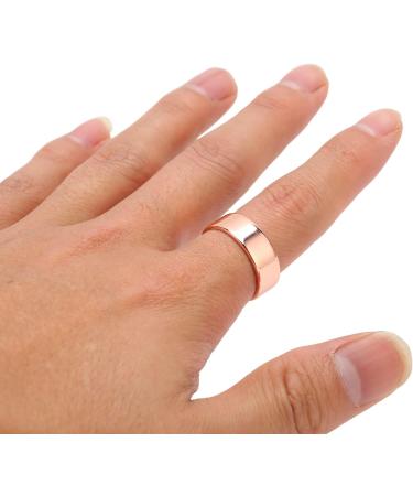 Finger Magnifying Ring for Arthritis Relief - Adjustable Health & Lymphatic Drainage Ring for Men and Women - Fatigue Relief in Elegant Rose Design - Buy Online on GoSupps.com