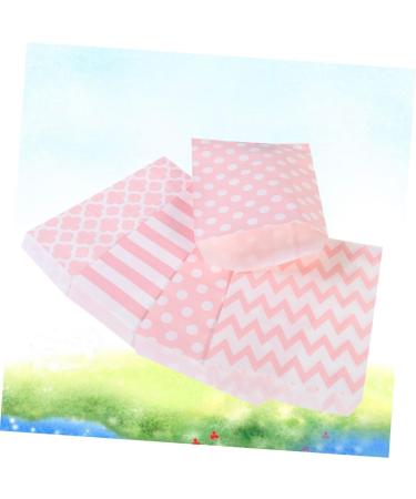 HOMSFOU 24pcs Small Gift Bag Candy Snacks Bag Buffet Bags Paper Treats Pouch Sandwiches Bag Chocolate Bag Candies Bag Paper Party Favor Bags Cookies Bag Paper Bag European and American - Buy Online on GoSupps.com