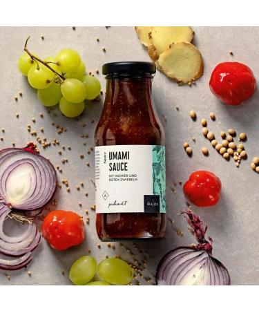  wajos Wajos Umami Sauce 245 ml Gourmet spicy sauce with ginger and red onion - Buy Online on GoSupps.com