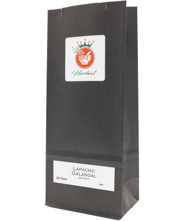 Galangal and Lapacho Herbal Infusion (25 Unbleached Tea Bags - 50g)