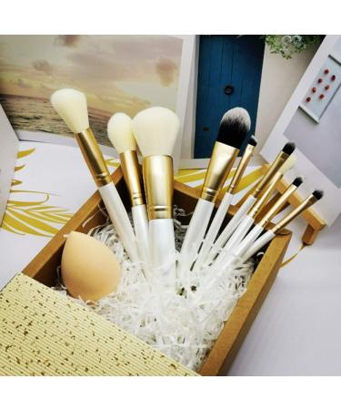 Buy 9-Piece Makeup Brush Set - Professional & Beginner Friendly | Perfect for Eye Shadow Loose Powder & Blush - Buy Online on GoSupps.com