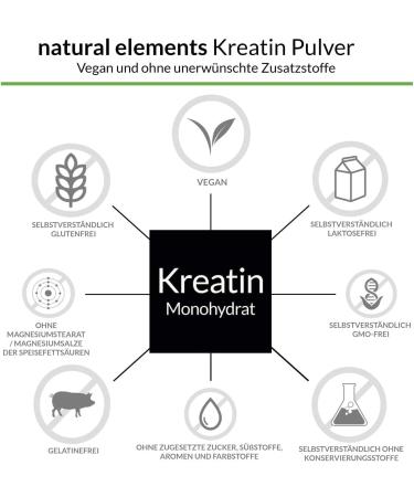 Buy Ultrafine Creatine Monohydrate 500g - High-Dose Vegan Powder Made in Germany | Pure & Lab-Tested - Buy Online on GoSupps.com