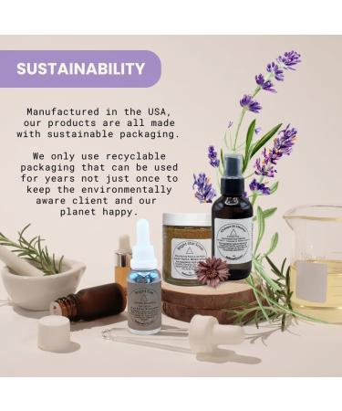 PH Balancing Facial Toner - Essential Oils Witch Hazel Tea Tree Lavender & Chamomile - Cruelty-Free & Vegan - 4 oz - Buy Online on GoSupps.com