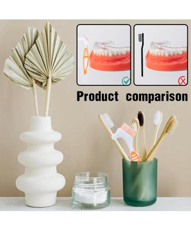 4-Piece Denture Brush Set | Double Head & Precision Tip | Best Cleaning Brushes for Prostheses Retainers & Aligners - Buy Online on GoSupps.com