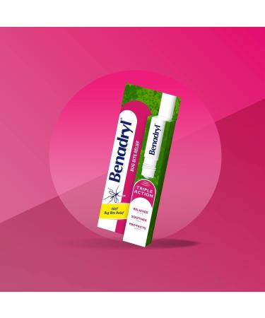 Benadryl Itch and Pain Relief Stick for Bug Bites Relieves itch Soothes pain and Protects skin 14mL - Buy Online on GoSupps.com