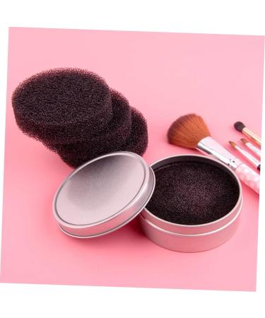 Ipetboom 1 Set Makeup Sponge Tools Make up Makeup Brush Makeup Powder Cleaner Eye Shadow Brush Activated Carbon Sponge 8x8cm Assorted Color - Buy Online on GoSupps.com