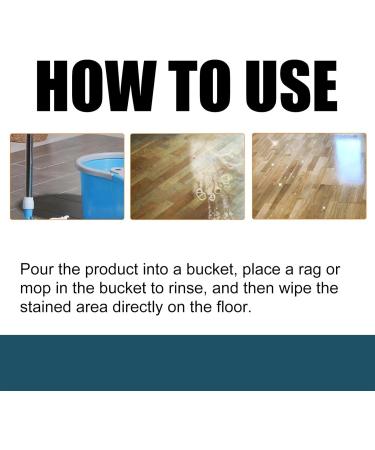 Besreey Tile Floor Cleaner - 100ml Floor Fragrance Hygienic Cleaning - Hygienic Tile Floor Guard & Care Solution Brightens Polishes Multi-Purpose for Wood Tile Floors - Buy Online on GoSupps.com