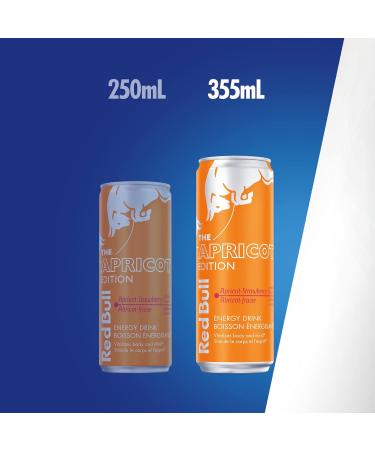 Red Bull Energy Drink Apricot-Strawberry 355ml (24 pack) 355ml (Pack of 24) - Buy Online on GoSupps.com