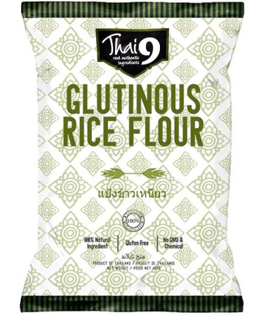 Thai 9 Variety of Premium Flours - Tapioca Starch Glutinous Rice Flour & Rice Flour 400g (Pack of 3) NO ARTIFICIAL 3 Assorted Flour (Pack of 3) - Buy Online on GoSupps.com