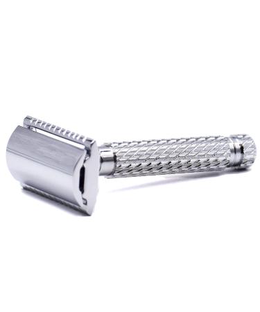 Parker Safety Razor 94R Hefty Double Edge Safety Razor with 5 Premium Blades - Best International Shipping Options - Buy Online on GoSupps.com