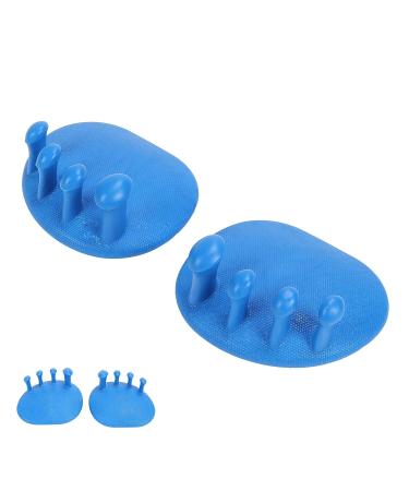 2pcs Large Friction Toe Separator Spacers | Meniscus Soles Dot Grid Design | Portable Body Corrector for Home - Buy Online on GoSupps.com