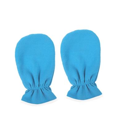 HAPINARY Nail 1 Pair Maintenance Essential Oil Gloves Body Scrubber Thermal Gloves Hand Paraffin Heat Hand Cover Paraffin Baths Gloves Paraffin Wax Bath Take a Bath Polyester Care Bag 29X16X1CM