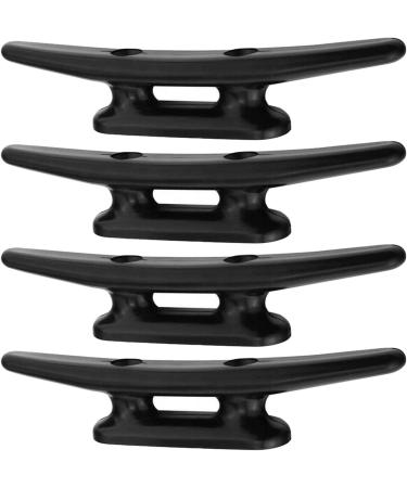 Black Nylon Boat Cleats 5 Inch - 4 Pack with Installation Screws - Buy Online on GoSupps.com