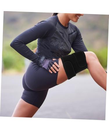 Thigh Leggings Knee Brace | Adjustable Thigh Wrap for Fitness Basketball & Groin Support - Buy Online on GoSupps.com