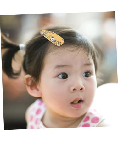 ibasenice 50 Pairs Fabric Bang Side Clip Floral Hair Clip Toddler Hair Accessories for Girls Hair Accessories for Toddler Girls Flower Fabric Hair Clips Girls Headdress Dense Baby Button - Buy Online on GoSupps.com