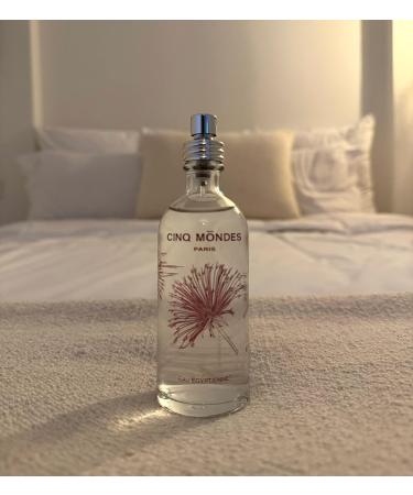 CINQ MONDES Eau Egyptienne Fresh Aromatic Mist 3.4 Fl.Oz - Body Spray - Mist For Home Linens And Pillows - Warm Fragrance With Natural Jasmine Rose And Lotus Aromas - Buy Online on GoSupps.com