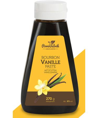 Vanilla paste bourbon vanilla paste 270g practical tube - with real bourbon vanilla from Madagascar vegan for baking extract from vanilla pods
