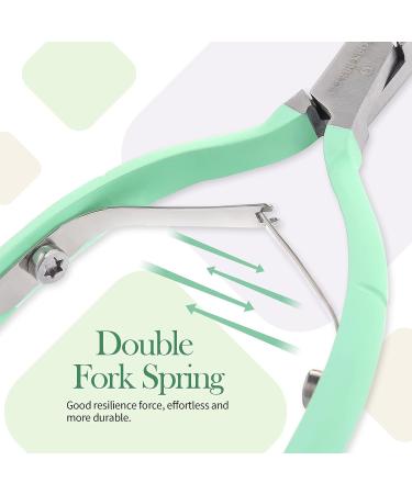 BORN PRETTY Professional Stainless Steel Cuticle Nipper & Trimmer - Durable Pedicure Manicure Tool for Fingernails and Toenails - Buy Online on GoSupps.com