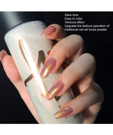 Shop 3PCs Holographic Nail Magic Powder Pen | Easy Nail Art & Eyeshadow | Perfect for Home Salon Decoration - Buy Online on GoSupps.com