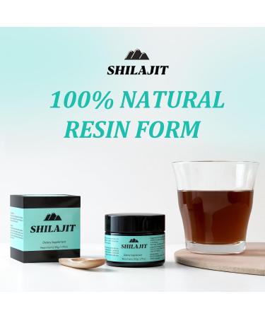 Shilajit Pure & Powerful Himalayan Resin - 50g Energy and Vitality Rich in 8 Key Ingredients 100% Natural - Certified for Purity and Potency - Buy Online on GoSupps.com