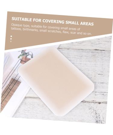 FOYTOKI 4 Pcs Concealer Waterproof Skin Cover Sticker Waterproof Concealing Stickers Scar Cover Beige Pe - Buy Online on GoSupps.com