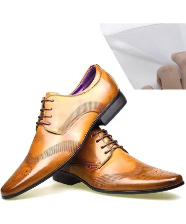 Crystal Clear Self-Stick Sole Protector Pads for Men's Dress Shoes - 4 Pack - Buy Online on GoSupps.com