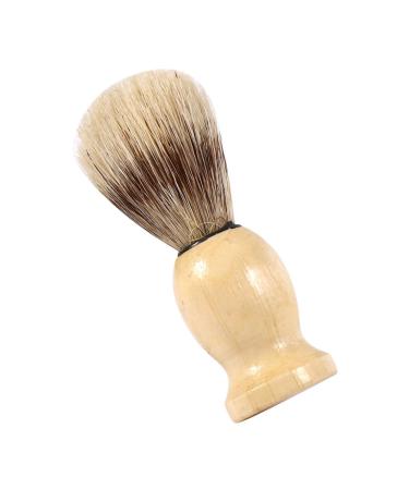 Premium Wooden Razor Brush for Men | Hairdressing & Facial Cleaning | Travel-Friendly Beard Grooming Tools - Buy Online on GoSupps.com