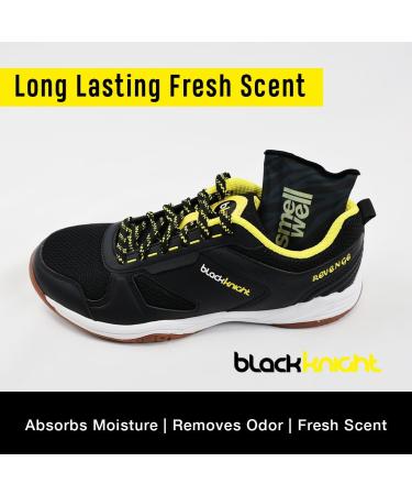Black Knight Freshener Inserts - 2 Pack Shoe Deodorizer Long Lasting Fresh Scent Absorbs Moisture Natural Formula Odor Eliminator Ideal for your Gym Bag Shoes Sneakers & Sports Gear. - Buy Online on GoSupps.com