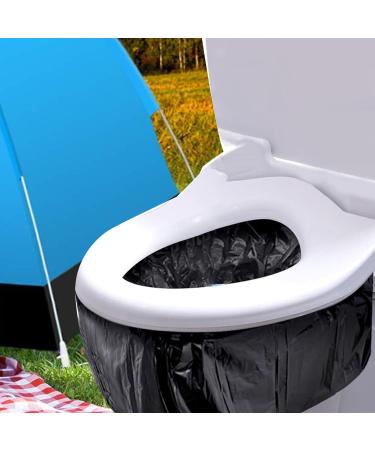 Portable Toilet Bags | Garbage Bags Camping Potty Bags Garbage Bags Camping Potty Bags 50x for Bucket Toilet Adults Outdoor Camping Car - Buy Online on GoSupps.com