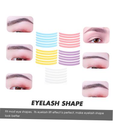 5 Sheets Silicone Lash Lifting Lash Perming Silicone Pads Silicone Eyelash Lash Lifting Pads Eyelash Lifting Ribbon Curlers Eyelash Tool Silica Gel Supplies Multicolor - Buy Online on GoSupps.com