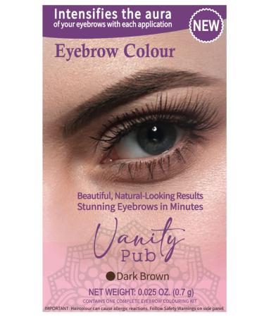 Vanity Pub Eyebrow Color Kit in Dark Brown - Define and Enhance Your Brows - Buy Online on GoSupps.com