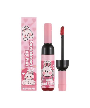 Women's Lipstick - Long-Lasting Matte Liquid Wine Shade Waterproof Beauty Makeup for Dates Family Gatherings and Seduction