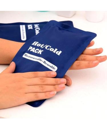 Gel Cooling Pads Set | Large Gel Compress for Heat & Cold Therapy | Shoulder & Knee Pain Relief - Buy Online on GoSupps.com