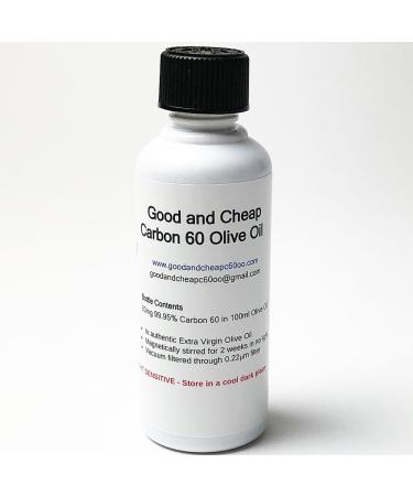 Good and Cheap Carbon 60 Olive Oil - Carbon 60 Olive Oil 80 Milligram/100 Milliliter 99.95 Solvent-Free C60oo Lipofullerene