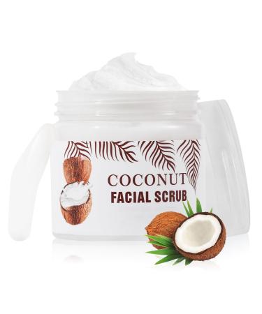 Facial Scrub Exfoliator Exfoliating Facial Wash with coconut oil Premium Organic Body Scrub Ultra Hydrating and Exfoliating Scrub for Nourishing Essential Skin Care
