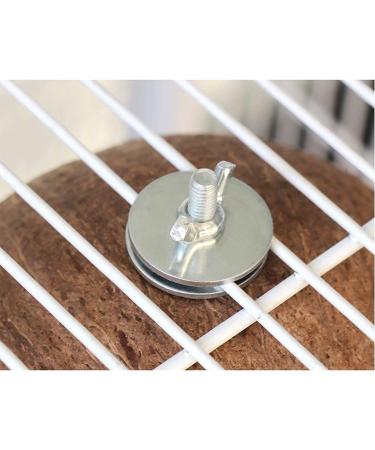 Birdhouse Parakeet Nest Coconut Shell Rope Weave Bird Breeding Nest for Budgie Parakeet Conure Canary Lovebird - Buy Online on GoSupps.com