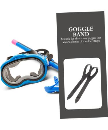  SUPVOX SUPVOX Replacement Strap For Diving Mask Key Carabiner Goggle Strap Sharpener Dive Clip Replaceable Goggle Strap Tinted Safety Glasses Keys Snap Button Silica Gel Black 1 - Buy Online on GoSupps.com