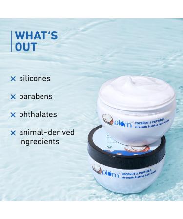 Coconut & Peptides Strength & Shine Hair Mask | Nourish & Revitalize Hair - International Shipping Available - Buy Online on GoSupps.com