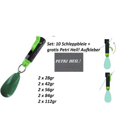 Jenzi Set: 10 Tow Leads for Easy Clipping - Various Weights + Free Petri Heil! Sticker - Shop Now! - Buy Online on GoSupps.com