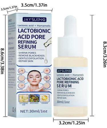  Qfdiwr Young Lactobionic Acid - Gentle Lactobionic Acid Face Oil 30ml Instant Lactobionic Acid Face Oil Pore Instant Perfection Active Skin - Buy Online on GoSupps.com