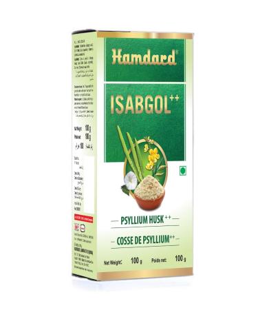HAMDARD Isabgol Natural Psyllium Husk | Plant-Based Dietary Fiber | 100gm