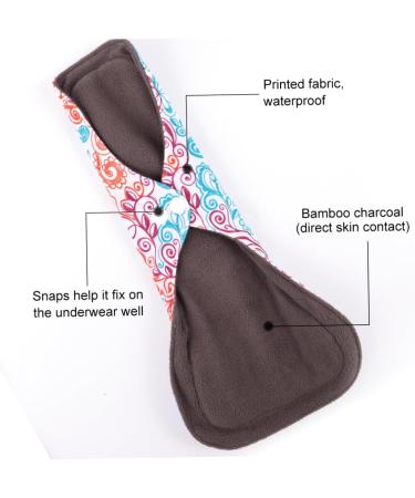 Minkissy Reusable Menstrual Pads | Eco-Friendly & Comfortable Period Solution for Women - Shop Now! - Buy Online on GoSupps.com