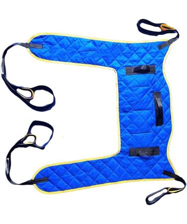 Portable Transfer Belt Handicap Commode Full Body Sling for Shower Home Lift Chairs Reusable Patient Lift Toileting Slings - Buy Online on GoSupps.com