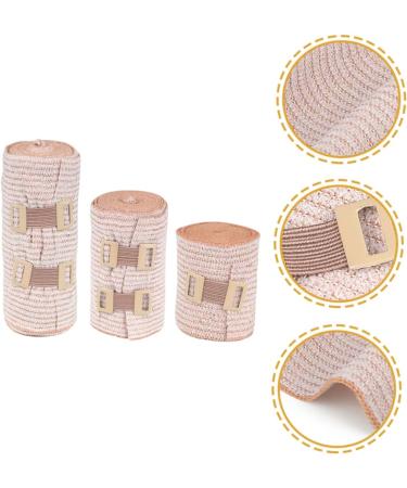 FRCOLOR 3pcs Elastic Bandages - First Aid Tape for Sports Injuries Wound Care & Head Wraps - Elastic Cohesive Paper Tape - Buy Online on GoSupps.com