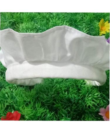 Maid Headband White Costume Headpiece Maids Ruffled Hair Hoop Headbands for Women - Buy Online on GoSupps.com
