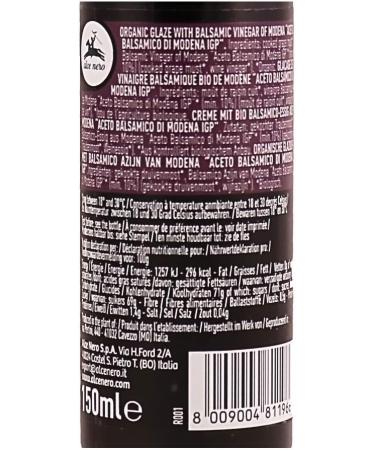 Cream on The Base of balsamic Vinegar of Modena BIO 150ml - Alce Nero - Buy Online on GoSupps.com